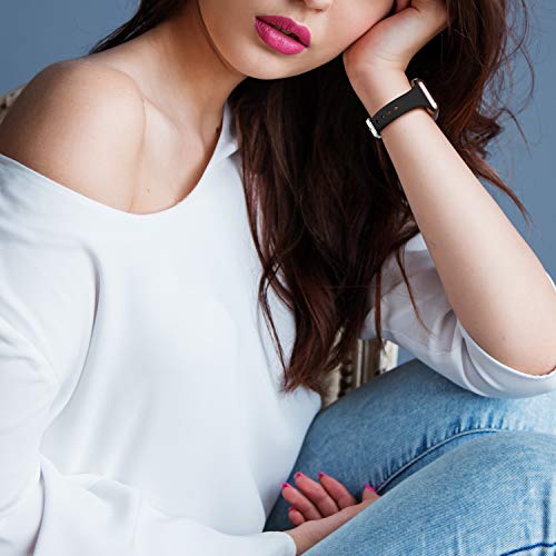 Laffav Slim Band Compatible with Apple Watch 40mm 38mm 41mm 44mm 42mm 45mm 46mm 49mm for Women Men, Soft Silicone Narrow Thin Sport Replacement Strap for iWatch Series 10 9 8 7 6 5 4 3 2 1 Ultra SE