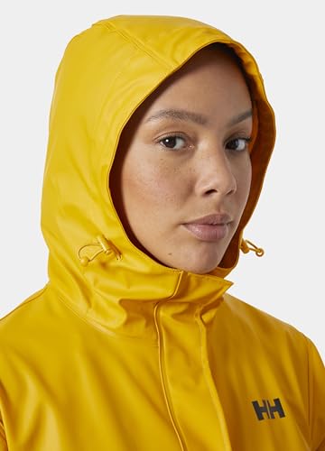 Helly Hansen Women's Moss Hooded Waterproof Windproof Raincoat, 597 Navy, X-Small