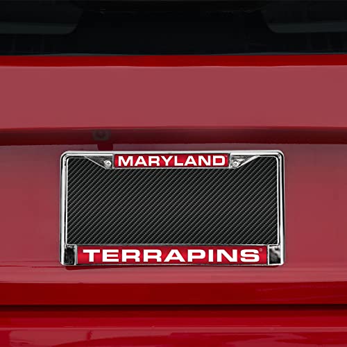 Rico Industries Wyoming Cowboys Chrome License Plate Frame