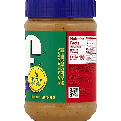 Jif Extra Crunchy Peanut Butter, 16 Ounces