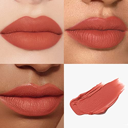 Catkin Rouge Matte Lipstick, Waterproof Long Lasting Satin Moisturizing Smooth Soft 0.13 Ounce-Chinese Style (C.168)