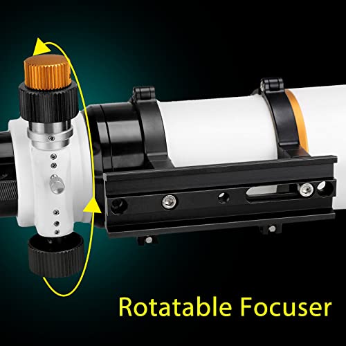 SVBONY SV503 Portable Telescope, 70ED F6 Extra Low Dispersion Optical Tube, Micro-Reduction Rap Focuser, for Astrophotography and Visul Astronomy