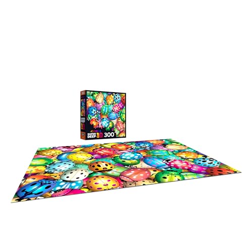 RoseArt - Super Deep 3D - Beetle Magic - 300 Piece Jigsaw Puzzle for Adults