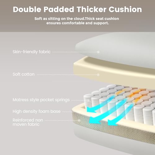 IWMH Big and Tall Leather Office Chair 400LBS, Large High Back Reclining Office Chair with Footrest&Lumbar, Lifting Headrest Ergonomic Desk Chair, Managerial Chair with Wide Seat & Armrests (Black)