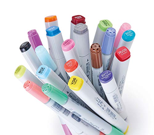 Copic I72B Ciao Markers Set B, 72-Piece