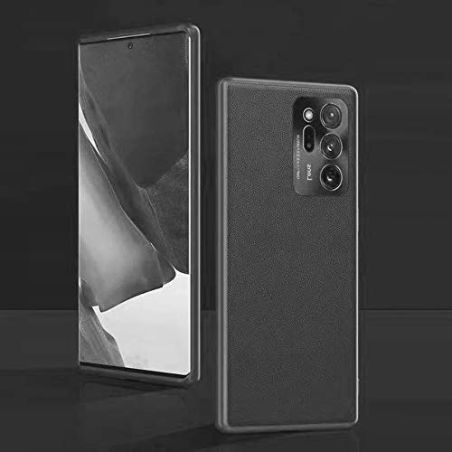 XLHLKP Case for Galaxy Note 20 Ultra, Samsung Galaxy Note 20 Ultra Case 5G,Leather Quality with Full Lens Back Slim Case for Samsung Note 20 Ultra Case Anti-Drop (Blue)