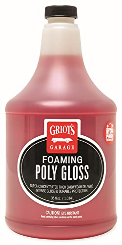 Griot's Garage B3303 BOSS Foaming Poly Gloss 35oz, RED