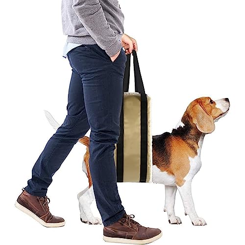 30-120 lbs Dog Sling for Large Dogs Hind Leg Support,Dog Lift Harness for Back Legs,Helps Elderly Pet with Reduced Mobility,Dog Lifter for Walking Canine Arthritis ACL Rehabilitation Rehab, 7" x 51"