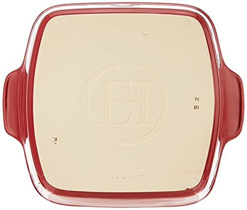 Emile Henry 13" x 9" Large Rectangular Baker - Modern Classics Collection | Rouge & Modern Classics Small Rectangular Baker 11x10, 11 x 8, Rouge Red