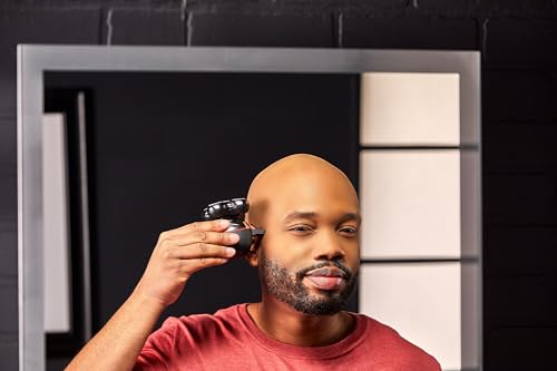 Remington Balder Boss Electric Razor for Head XR7120 - Premier Wet/Dry Bald Head Shaver, Japanese Steel Blades, Cordless Rechargeable, Effortless Head Shaving with Precision Dual Track Heads