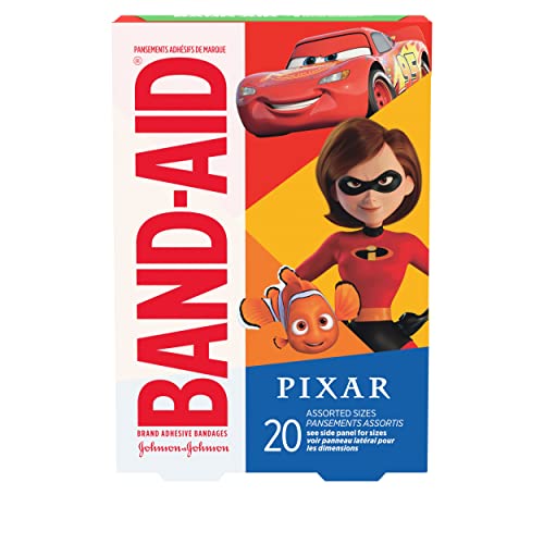 Band-Aid Bandages, Disney/Pixar Mashup Characters, Assorted 20 ct