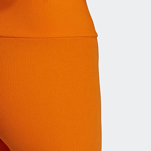 adidas Originals Womens 1/2 Tights, Bright Orange, X-Small