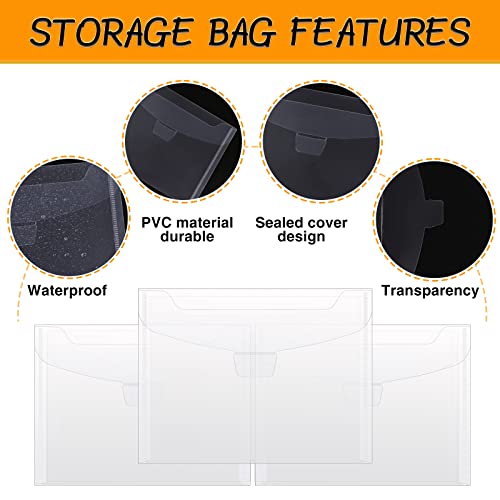 20 PCS Stamp and Die Storage Bag and Rubber Magnetic Sheets,die Storage Set for Storage Die Cutting、DIY Scrapbooking.