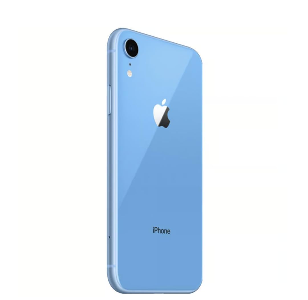 Apple iPhone XR, US Version, 64GB, Blue - Unlocked (Renewed)