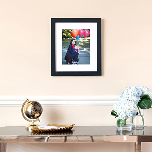 ArtToFrames 10x10 inch Black Picture Frame, WOMFRBW72079-10x10