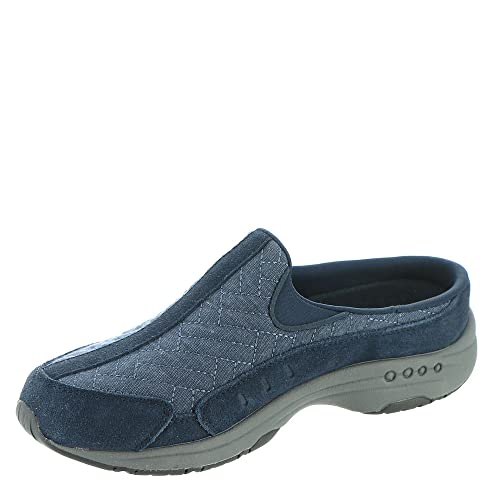 Easy Spirit Women's TRAVELTIME557 Mule, Dark Blue 400, 8 Wide