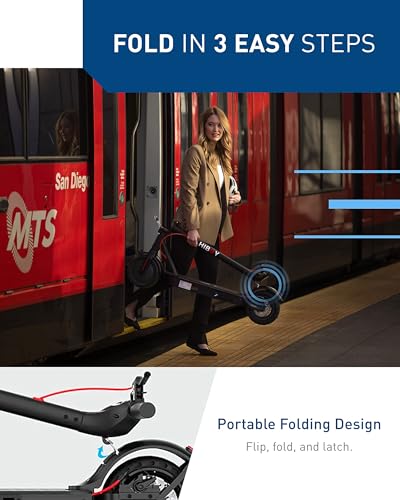 Hiboy KS4 Pro (Hiboy S2 Pro Updated Version) Electric Scooter, 500W Motor (Max 750W), 10" Honeycomb Tires, 25 Miles Long Range 19 MPH Foldable Commuti Electric Scooter Adults with Hiboy APP