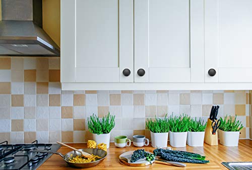 Ravinte 55 Pack Kitchen Cabinet Knobs Dresser Knobs Matte Black Drawer Pulls Door Handles for Drawer Cupboard and Dresser