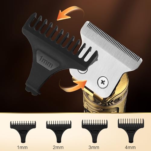 Karrte Professional Hair Trimmer/Beard Face Shaver/Nose Trimmer Kit for Men,Hair Clipper,Electric Razor/Beard Trimmer with 2 Foil Head,Men’s Grooming Set,Barber Supplies Gifts for Men