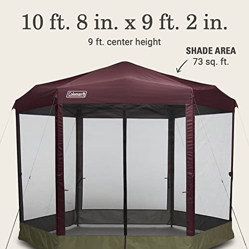 Coleman Back Home 10.5 x 9 Screen Canopy Tent