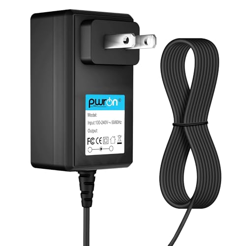 PwrON Wall AC Adapter Power Cord Compatible for RESTECK,Vellax,Medcursor,Mirakel,InvoSpa Shiatsu Back Shoulder and Neck Charger Power Supply 12V??Only Fit for 12V ??