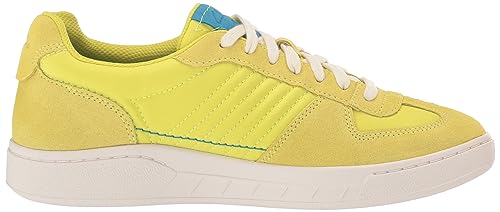 Clarks Men's Craft Rally Ace Sneaker, Pale Lime, 13