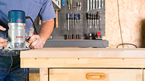 BOSCH 1617EVS 2.25 Horesepower Electronic Fixed-Base Router with a Variable Speed Motor
