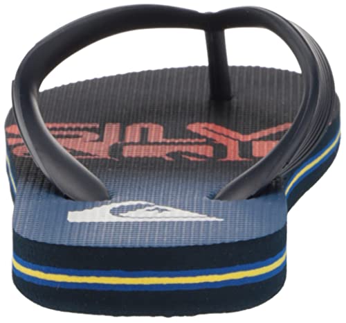 Quiksilver Boy's Strap Flip-Flop, Black 1, 5 Big Kid