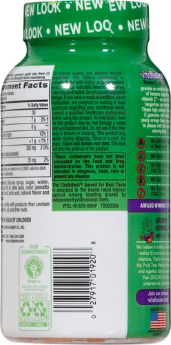 Vitafusion Power C Vitamin C Gummies for Immune Support, Orange Flavored, 282 mg Vitamin C, America’s Number 1 Gummy Vitamin Brand, 50 Day Supply, 150 Count