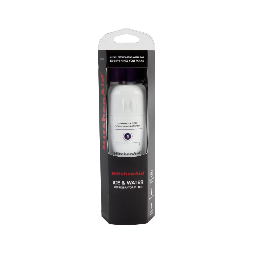 KitchenAid Refrigerator Ice and Water Filter 1 - KAD1RXD1, Single-Pack, Purple