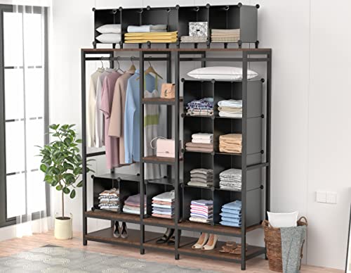 HOMIDEC Closet Organizer, 9-Cube Closet Organizers and Storage, Portab