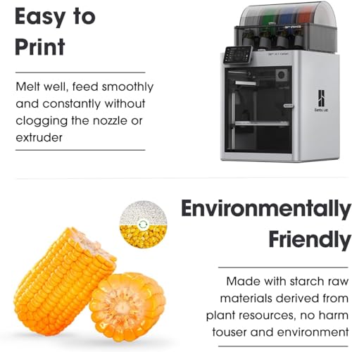 eSUN Matte PLA Filament 1.75mm, Matte 3D Printer PLA Filament, 1KG Spool 3D Printing Filament for 3D Printers, Paper Reel, Peach Pink