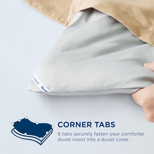Bedsure Duvet Insert Twin, Lightweight Comforter Twin Size, Ultra Soft Down Alternative Comforter with Corner Tabs, Machine Washable Breathable Bedding, 88x68 inches