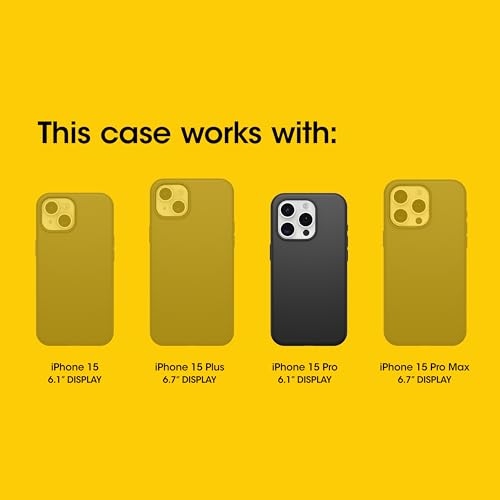 OtterBox iPhone 15 Pro (Only) Premium Glass, Scratch Protection, Flawless Touch Response, Fingerprint Resistant, Easy Installation