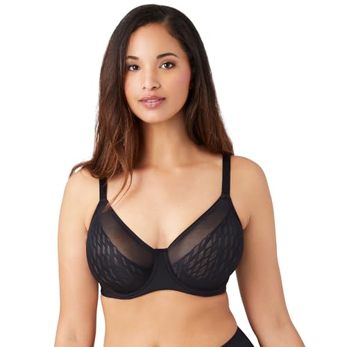 Wacoal Women's Elevated Allure Unlined Underwire Bra, Blue Hydrangea, 38DDD