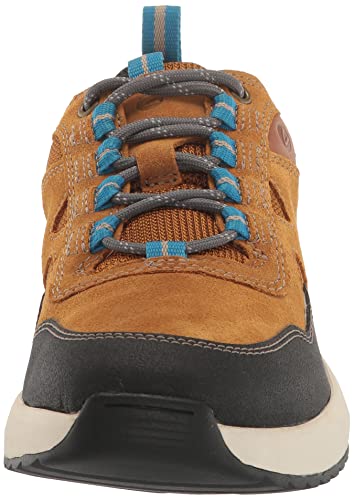 Clarks Men's Wellmantrailap Oxford, Ochre Leather, 7