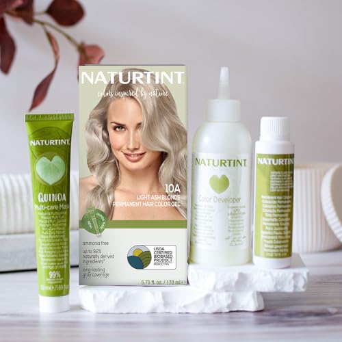 Naturtint 4N Natural Chestnut Permanent Hair Color (Pack of 1), Ammonia Free, Vegan, Cruelty Free, up to 100% Gray Coverage, Long Lasting Results (Packaging may vary)