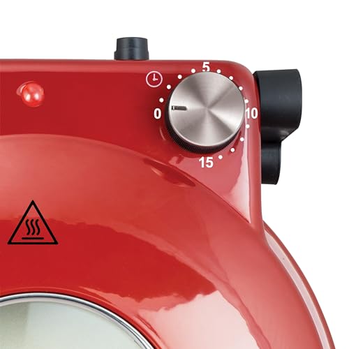 Kalorik Hot Stone Pizza Oven, Red (PZM 43618 R)