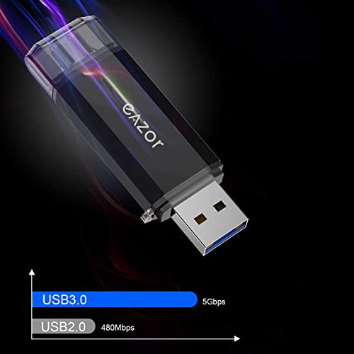 Type C Flash Drive, 2 in 1 OTG USB C+ USB 3.0 Dual Drive Waterproof Memory Stick with Keychain Metal for Computer, MacBook,Google's Chromebook Pixel,Samsung Galaxy (TYPE-C32GB)