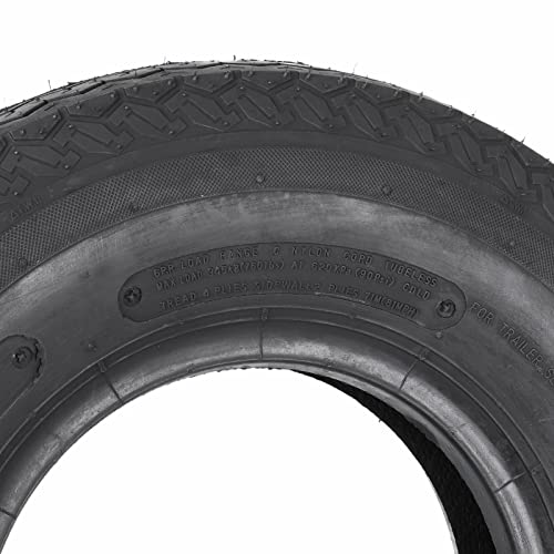 Set of 2 Hykolity Highway Boat Utility Trailer Tire 4.80-8 4.8-8 480-8, LRC 6PR, Load Range C