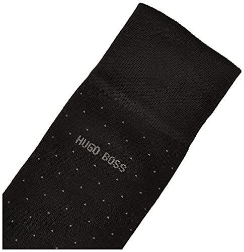 BOSS George mercerized cotton pin dot dress sock