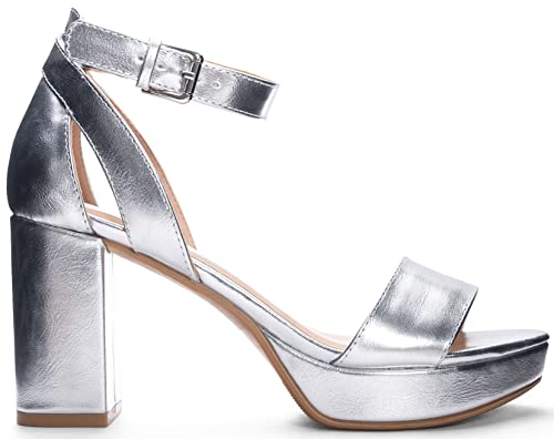 Chinese Laundry Women's Go On Platform Sandal, Nude, 8.5 W US