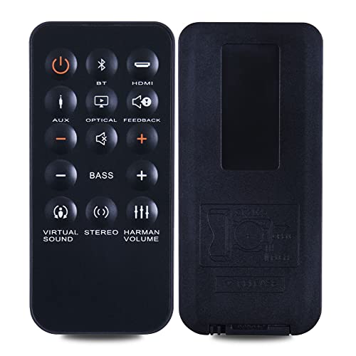 Replacement Remote Control fit for JBL Cinema Soundbar SB350 SB250 Sound Bar Remote
