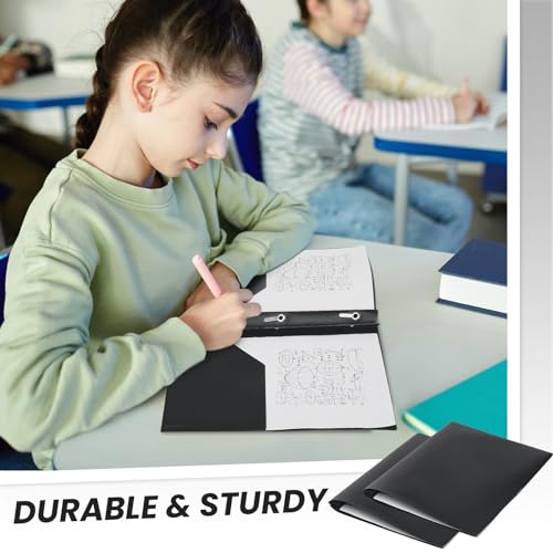 Lincia 100 Pcs Plastic Folders with Pockets and Prong Folders with Prongs 2 Pockets for Office, School for Students, Teachers, Office Workers(Pink)