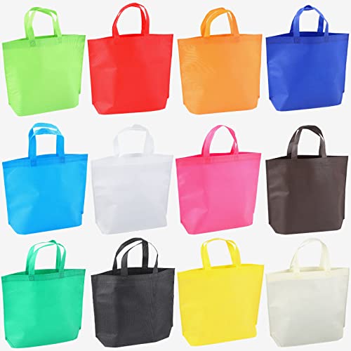 CUSKENA 36-Pack Tote Bags Multipurpose Reusable Grocery Bag (Sapphire Colors 36 Pack)