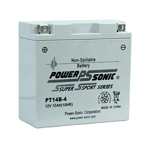 PT14B-4 12V 12AH 135 CCA Sealed Lead Acid SLA Battery