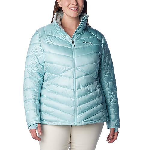 Columbia Women's Joy Peak Jacket, Aqua Haze, X-Small