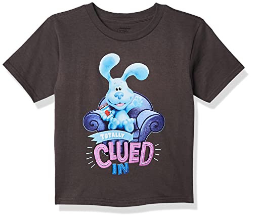 Nickelodeon Blue's Clues & You Totally Clued in Toddler Boy T-Shirt-Blue, Josh & Magenta, Charcoal, 2T