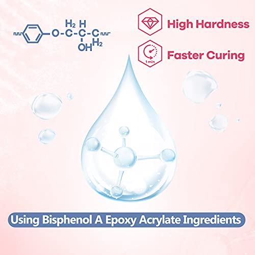 YIEHO 1000g UV Resin -Upgraded Crystal Clear Hard UV Fast Curing Epoxy Resin Supplies with Mat for Craft Jewelry Making 1KG