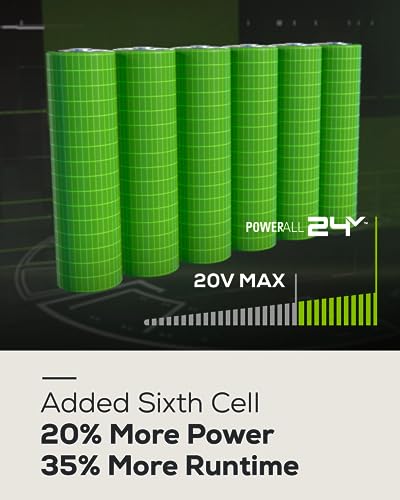 Greenworks 24V 3/8" Brushless Cordless Impact Wrench, 2.0Ah Battery and Compact Charger Included